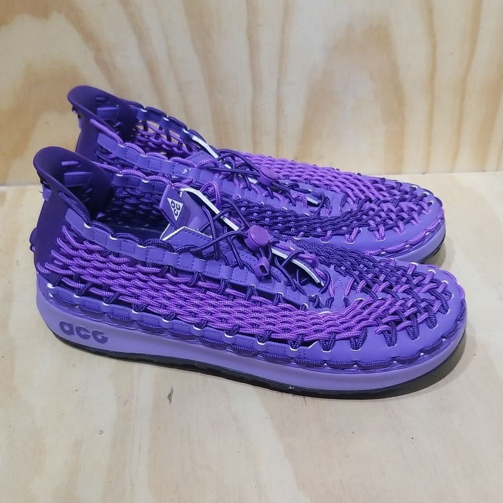Nike Acg WatercatCourt Purple Men Water Shoes Sz 11 Cz0931500 Brand New
